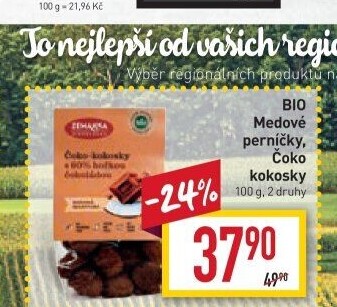 Perníčky medové Biopekárna Zemanka