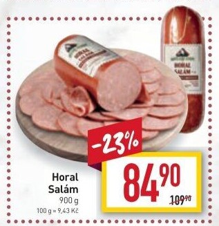 Salám Horal Kostelecké uzeniny