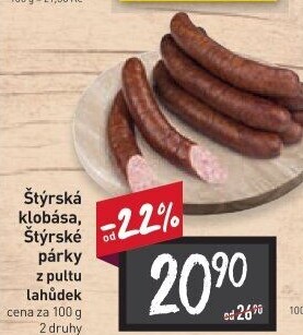Štýrská klobása