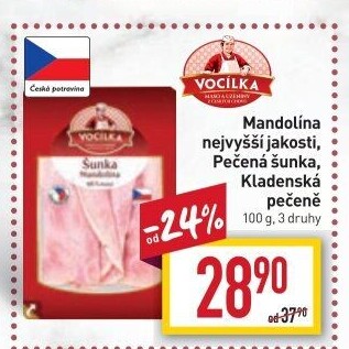 Šunka nejvyšší jakosti Mandolína Vocílka