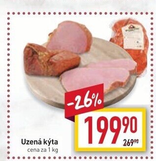 Uzená kýta bez kosti Kostelecké uzeniny