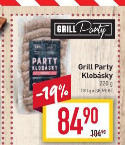 Klobásy Grill Party