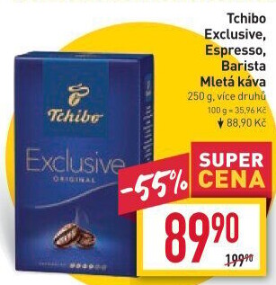 Mletá káva Tchibo Exclusive