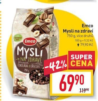 Müsli Mysli na zdraví Emco