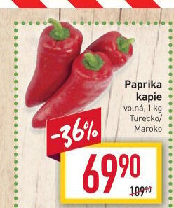 Paprika červená kapie