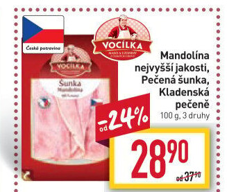 Šunka nejvyšší jakosti Mandolína Vocílka