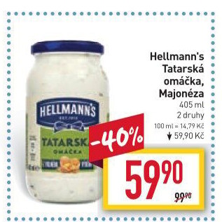 Tatarská omáčka Hellmann'