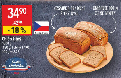 Chléb žitný