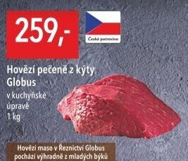 Hovězí pečeně z kýty Globus