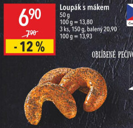 Loupák s mákem