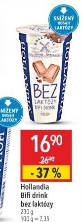 Bifi Drink bez laktózy Hollandia