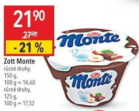 Dezert Monte Zott