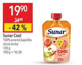 Kapsička do ručičky Ovocné pyré Cool Sunar