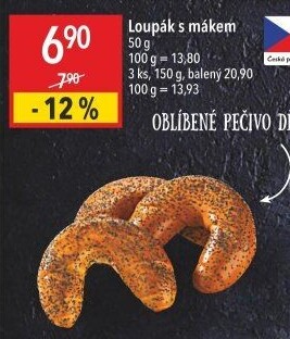 Loupák s mákem