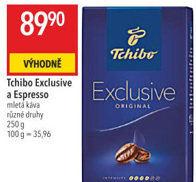 Mletá káva Tchibo Exclusive