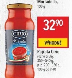 Pasírovaná rajčata Cirio