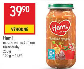 Příkrm masozeleninový Hami