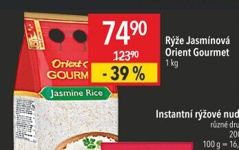 Rýže jasmínová Orient Gourmet