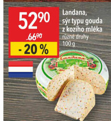 Sýr Gouda ochucená Landana