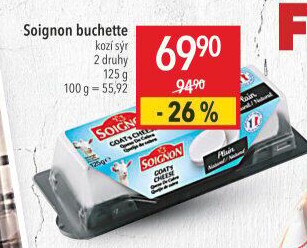 Sýr kozí Soignon