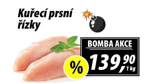 Kuřecí prsní řízky