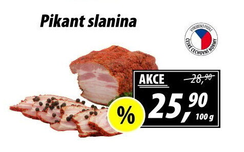 Slanina pikantní