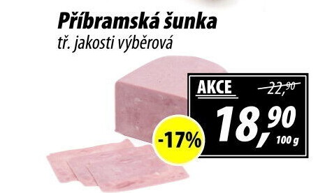 Šunka výběrová příbramská