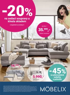 akční leták Möbelix 24.4.2023-14.5.2023