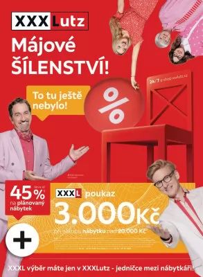akční leták XXXLutz 24.4.2023-7.5.2023