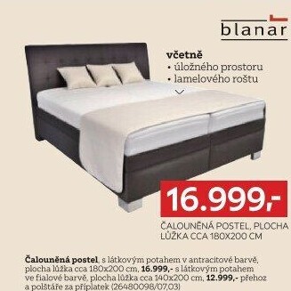 ČALOUNĚNÁ POSTEL