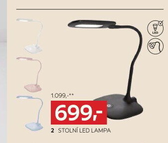 LED SVÍTIDLO NA PSACÍ STŮL