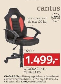 OTOČNÁ ŽIDLE PRO MLADÉ