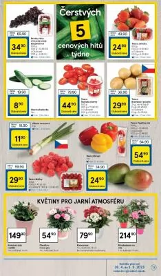 akční leták Tesco 26.4.2023-2.5.2023