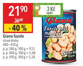 Fazole Giana