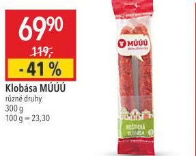 Klobása Maso uzeniny Písek