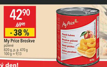 Kompot broskve My Price