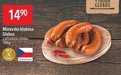 Moravská klobása Globus