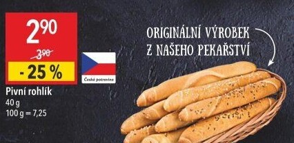 Pivní rohlík