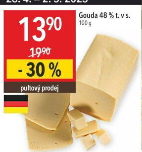 Sýr Gouda 48%