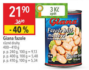 Fazole Giana