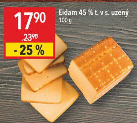 Sýr Eidam uzený 45%