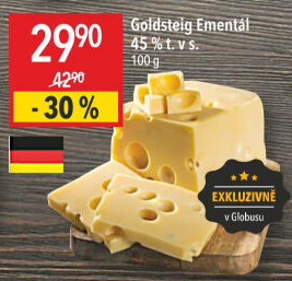 Sýr Ementál 45 % Goldsteig