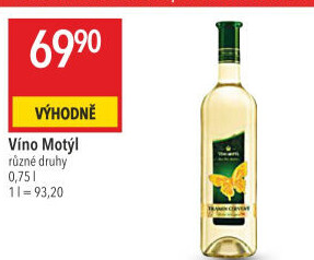 Víno Tramín červený Motýl Mikulov
