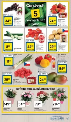 akční leták Tesco 26.4.2023-2.5.2023