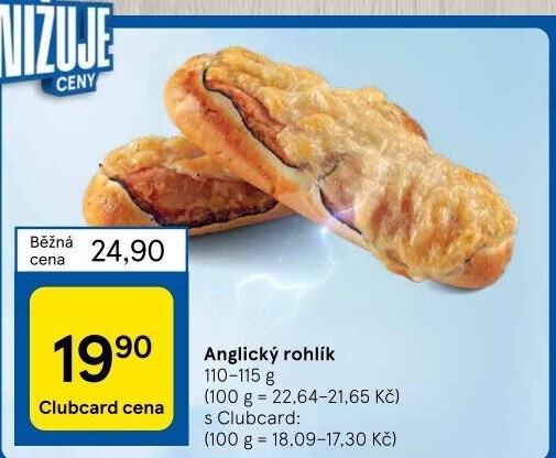 Anglický rohlík