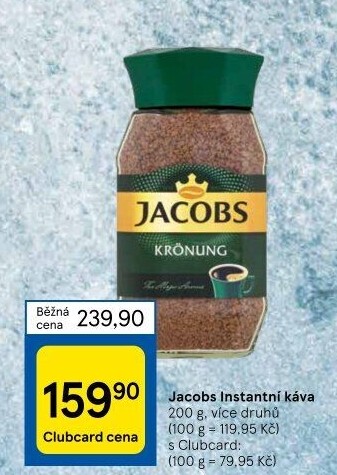 Instantní kávy Jacobs