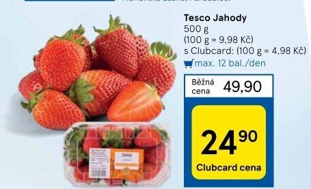 Jahody Tesco