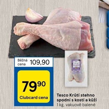Krůtí stehna Tesco