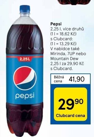 Limonáda Pepsi