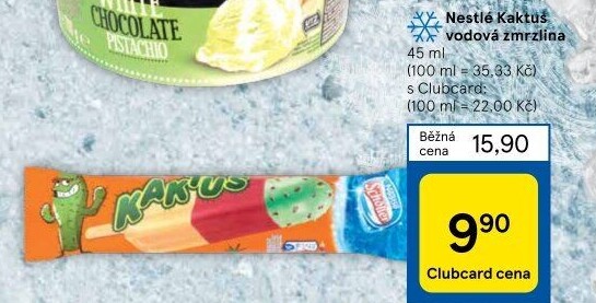 Nanuk Kaktus Schöller Nestlé